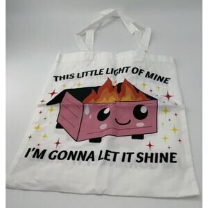 Novelty Tote Bag- Dumpster Fire